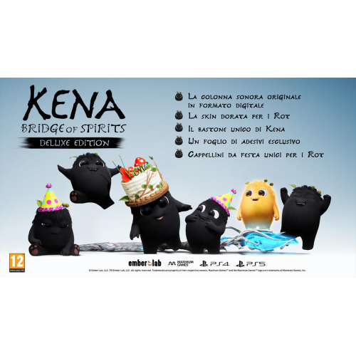 Kena Bridge Of Spirits Deluxe Edition PS5 UK/FR/ES/IT Kena Bridge Of Spirits Deluxe Edition PS5 UK/FR/ES/IT